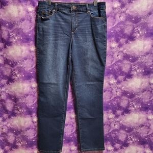 Bandolino Amy Straight Leg Jeans